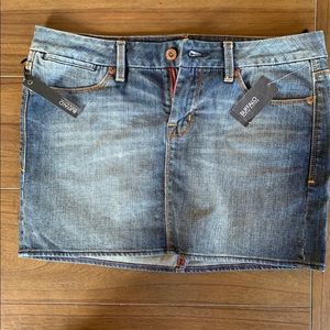 Super Cute Denim Mini Skirt